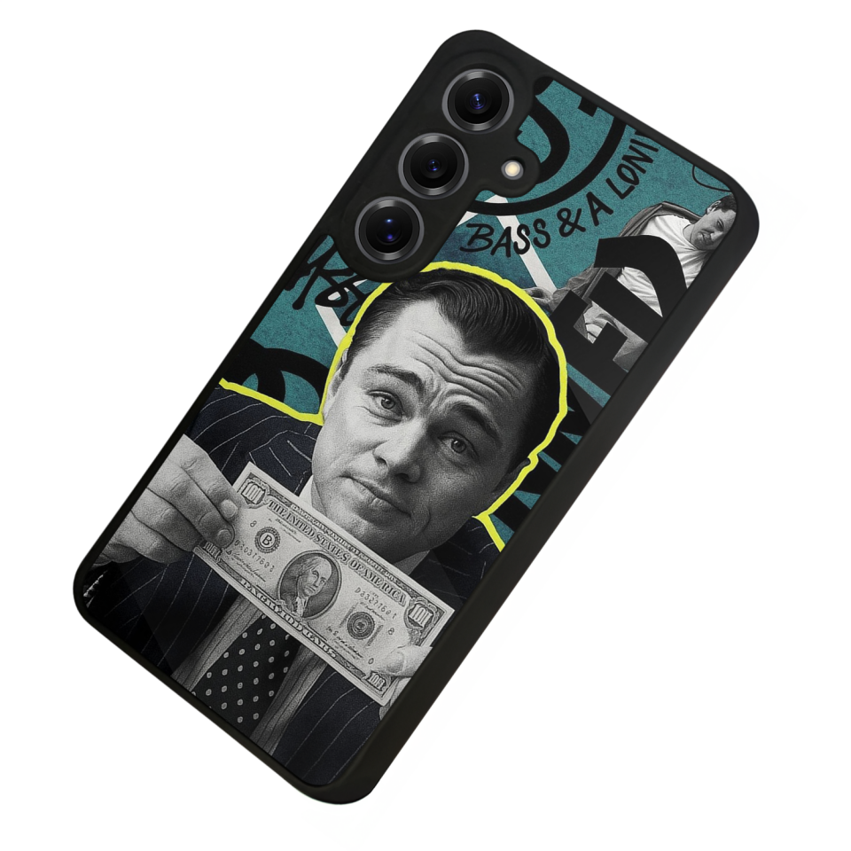 Samsung Galaxy S25 Uyumlu TheWolf Tasarımlı Glossy Premium Kılıf