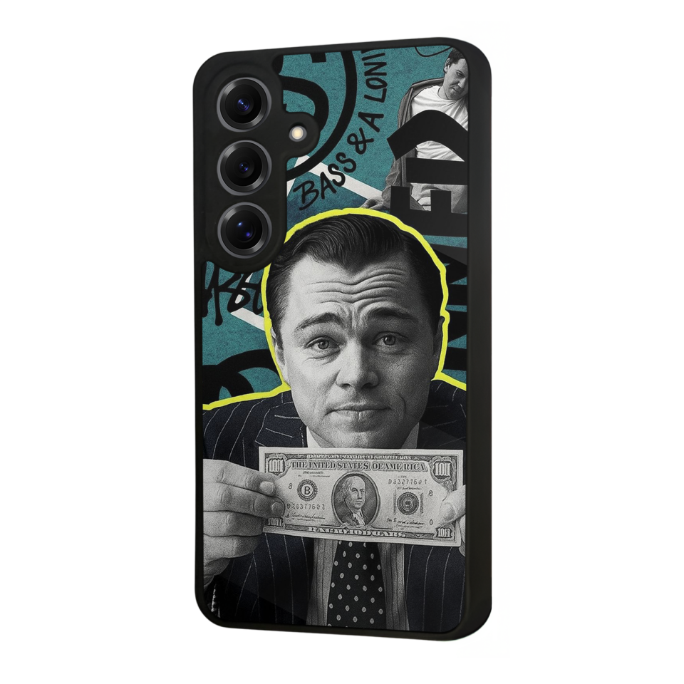 Samsung Galaxy S25 Uyumlu TheWolf Tasarımlı Glossy Premium Kılıf