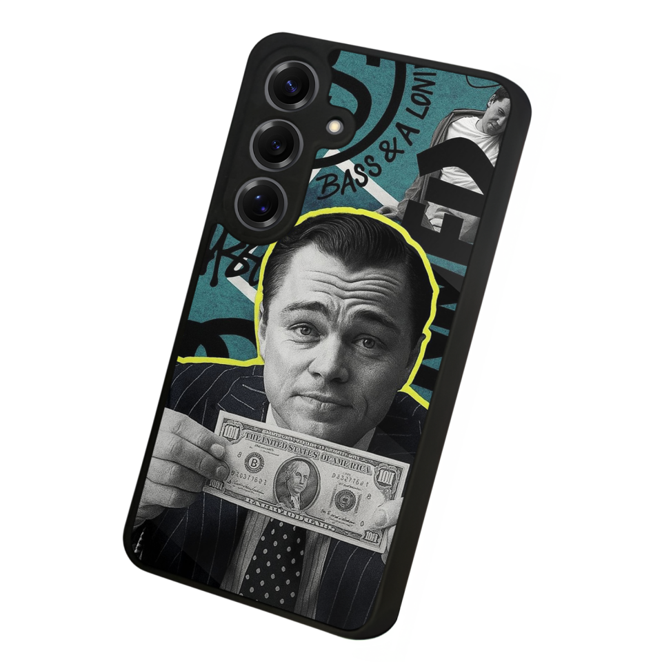 Samsung Galaxy S25 Uyumlu TheWolf Tasarımlı Glossy Premium Kılıf