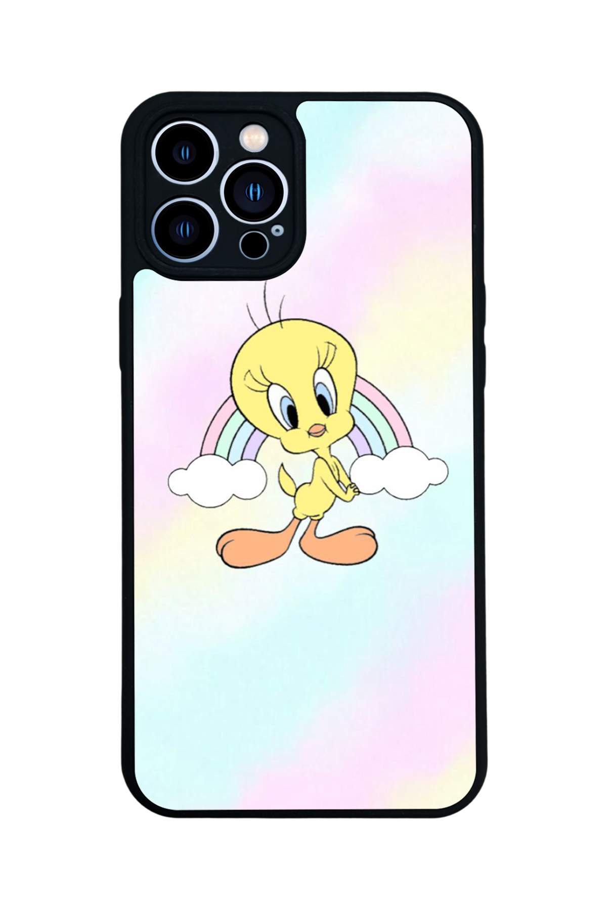 iPhone 13 Pro Max Uyumlu Tweety Tasarımlı Glossy Premium Kılıf