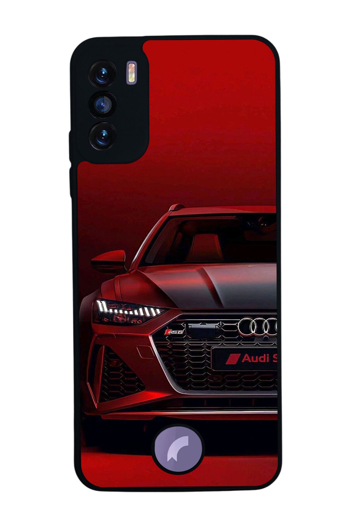Reeder S19 Max Pro S Uyumlu Audi Tasarımlı Glossy Premium Kılıf