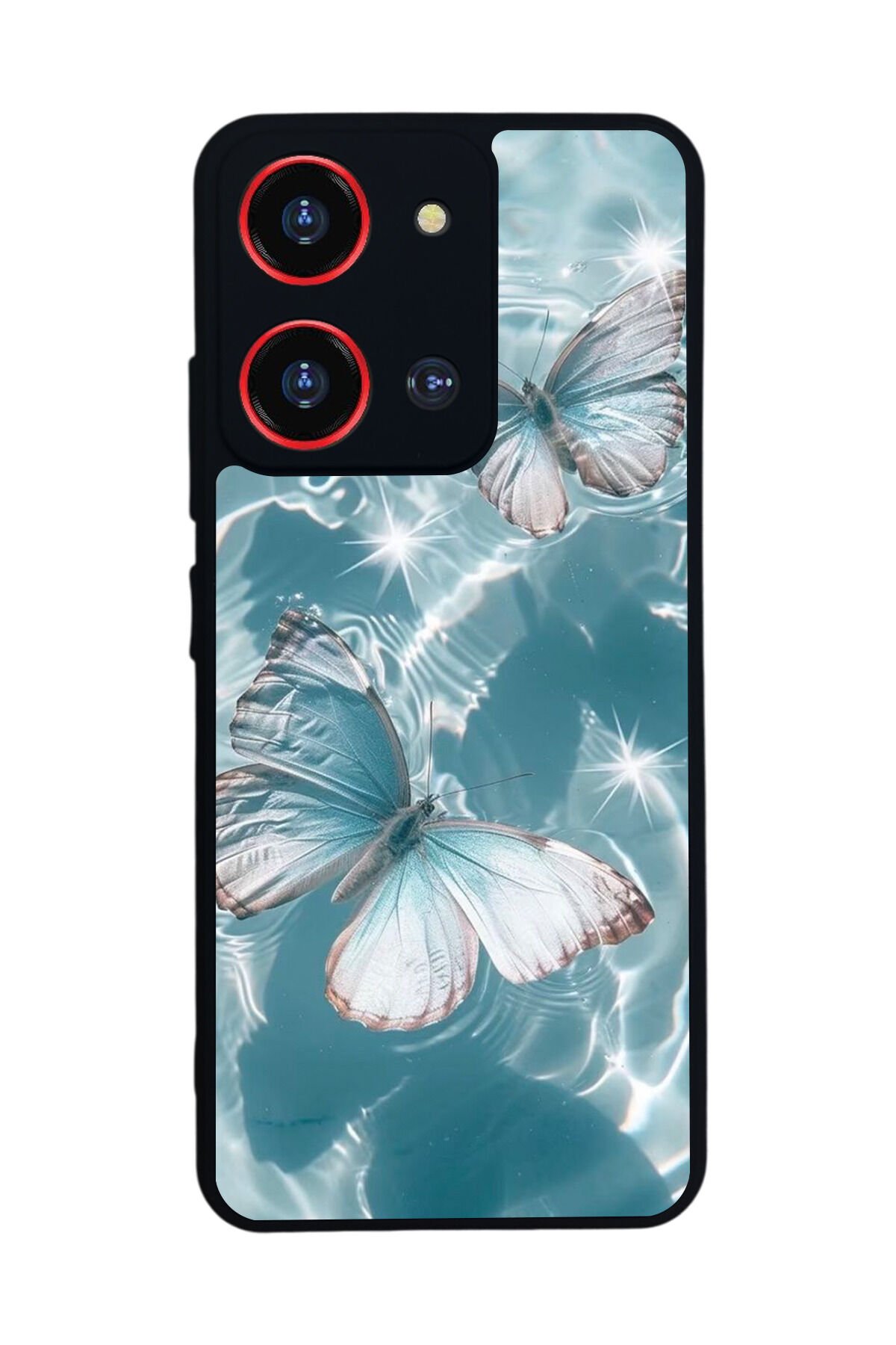Reeder S19 Max Pro S ZOOM Uyumlu Kelebek Tasarımlı Glossy Premium Kılıf