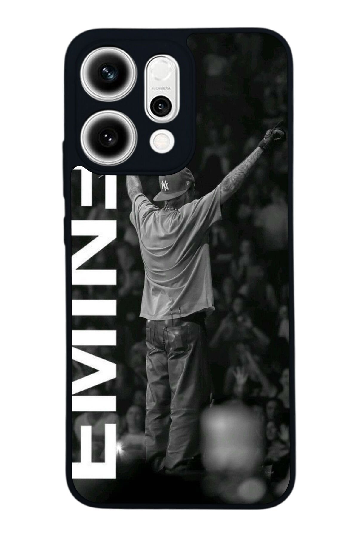 Oppo Reno 14 Uyumlu Eminem Tasarımlı Glossy Premium Kılıf