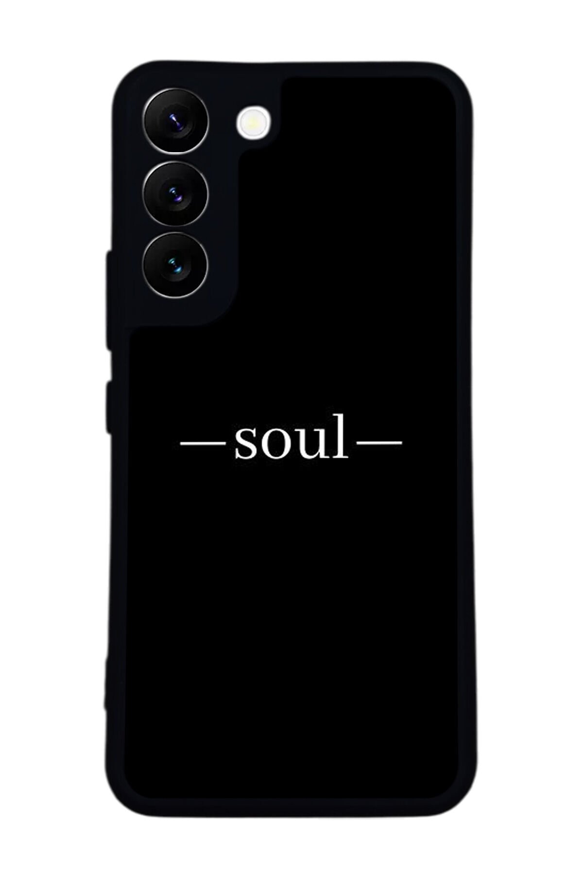 Samsung Galaxy S22 Uyumlu SOUL Tasarımlı Glossy Premium Kılıf