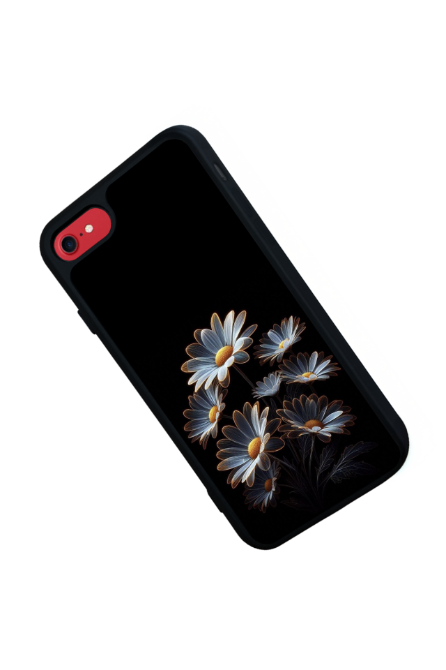 iPhone 7 Uyumlu Cicek Tasarımlı Glossy Premium Kılıf