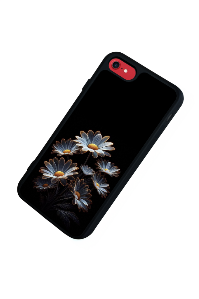 iPhone 7 Uyumlu Cicek Tasarımlı Glossy Premium Kılıf