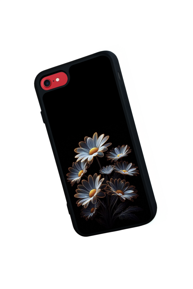 iPhone 7 Uyumlu Cicek Tasarımlı Glossy Premium Kılıf