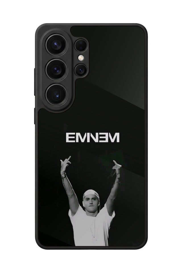 Samsung Galaxy S26 Ultra Uyumlu Eminem Tasarımlı Glossy Premium Kılıf