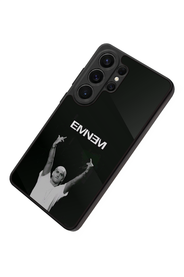 Samsung Galaxy S26 Ultra Uyumlu Eminem Tasarımlı Glossy Premium Kılıf