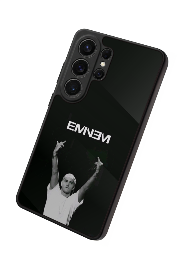 Samsung Galaxy S26 Ultra Uyumlu Eminem Tasarımlı Glossy Premium Kılıf