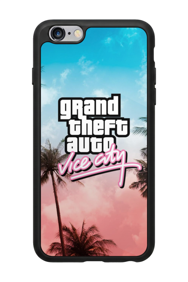 iPhone 6s Plus Uyumlu GTA Tasarımlı Glossy Premium Kılıf
