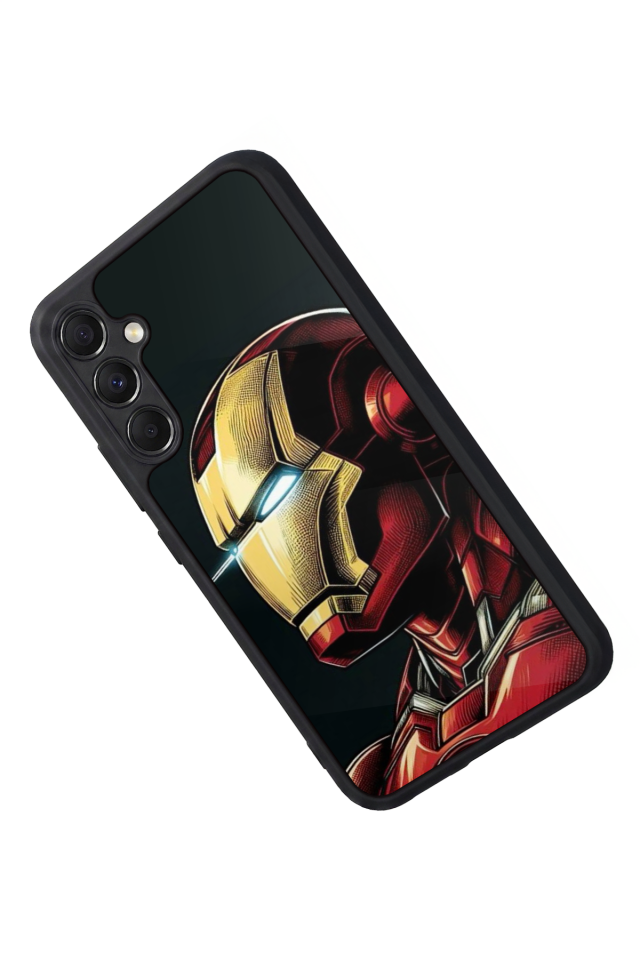 Samsung Galaxy A34 Uyumlu  Iron Man ( Demir Adam ) Tasarımlı Glossy Premium Kılıf