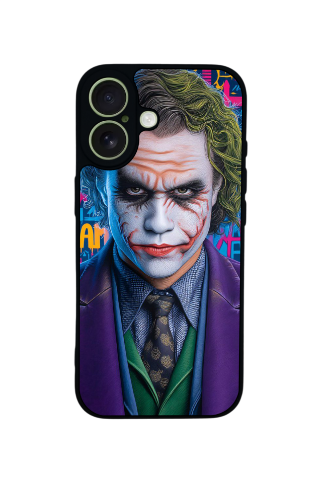iPhone 17 Uyumlu Joker Tasarımlı Glossy Premium Kılıf
