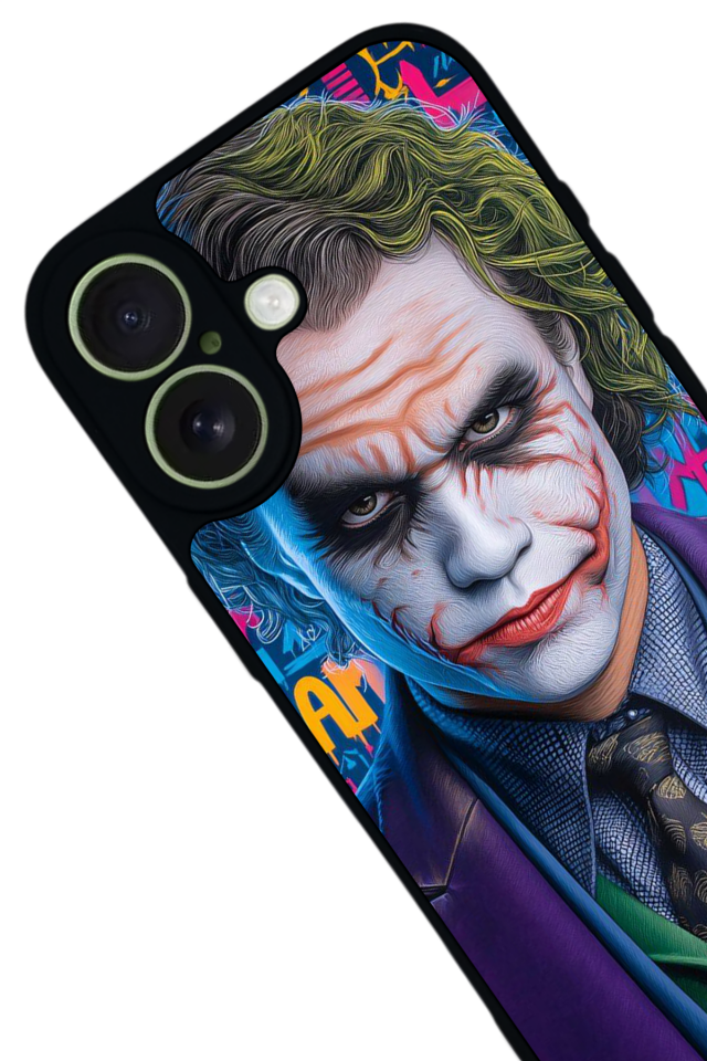 iPhone 17 Uyumlu Joker Tasarımlı Glossy Premium Kılıf
