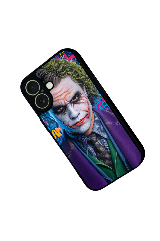 iPhone 17 Uyumlu Joker Tasarımlı Glossy Premium Kılıf