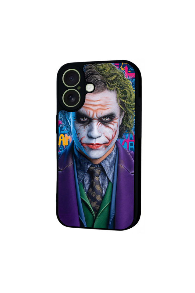 iPhone 17 Uyumlu Joker Tasarımlı Glossy Premium Kılıf