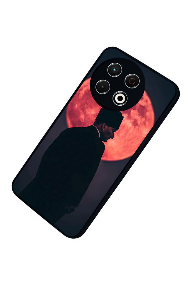 Tecno Spark 30 Pro Uyumlu Mustafa Kemal Ataturk Tasarımlı Glossy Premium Kılıf