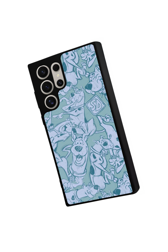 Samsung Galaxy S24 Ultra Uyumlu Scooby Doo Tasarımlı Glossy Premium Kılıf