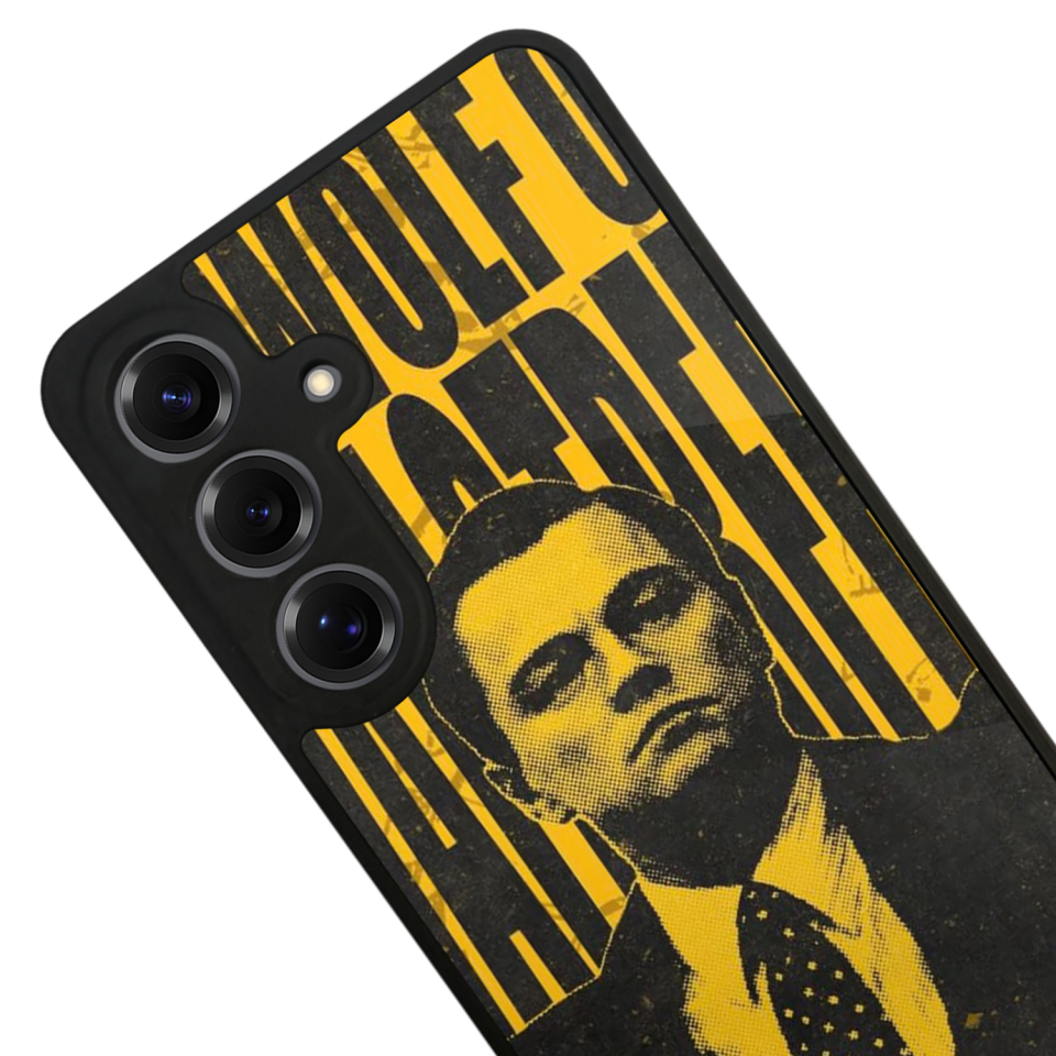 Samsung Galaxy S25 Uyumlu TheWolf Tasarımlı Glossy Premium Kılıf