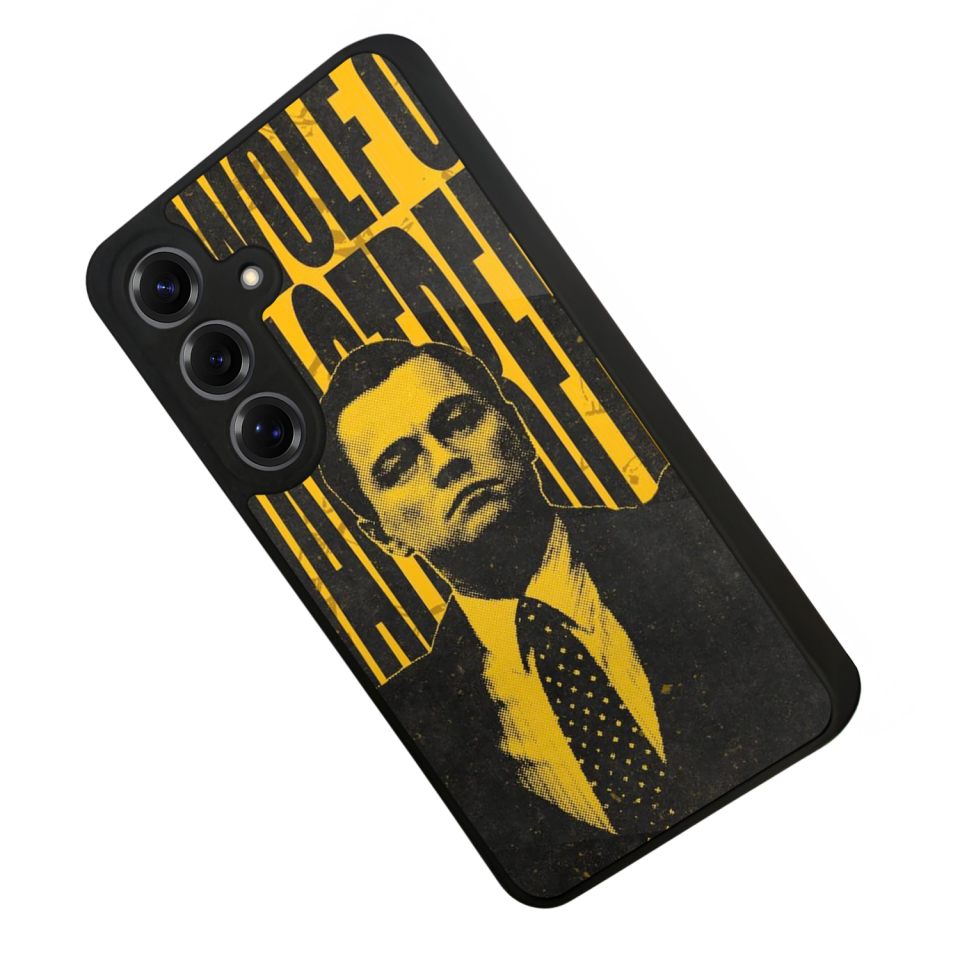 Samsung Galaxy S25 Uyumlu TheWolf Tasarımlı Glossy Premium Kılıf