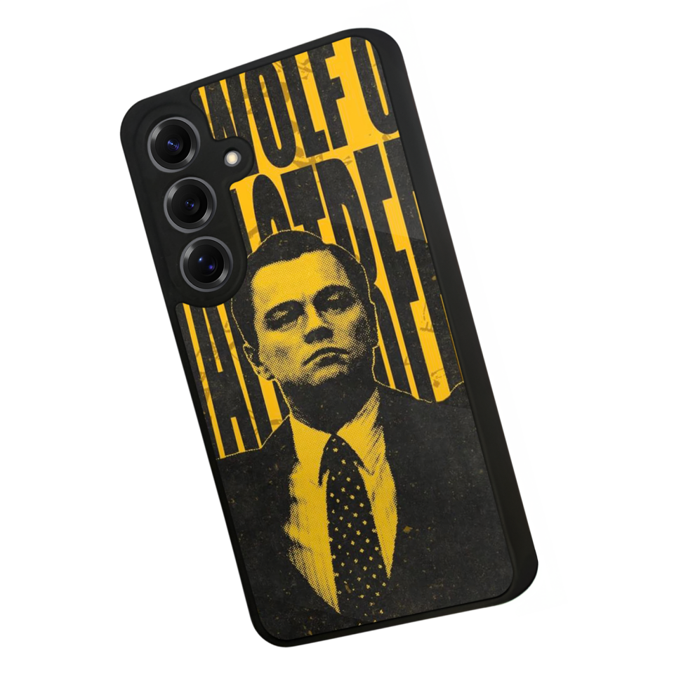 Samsung Galaxy S25 Uyumlu TheWolf Tasarımlı Glossy Premium Kılıf