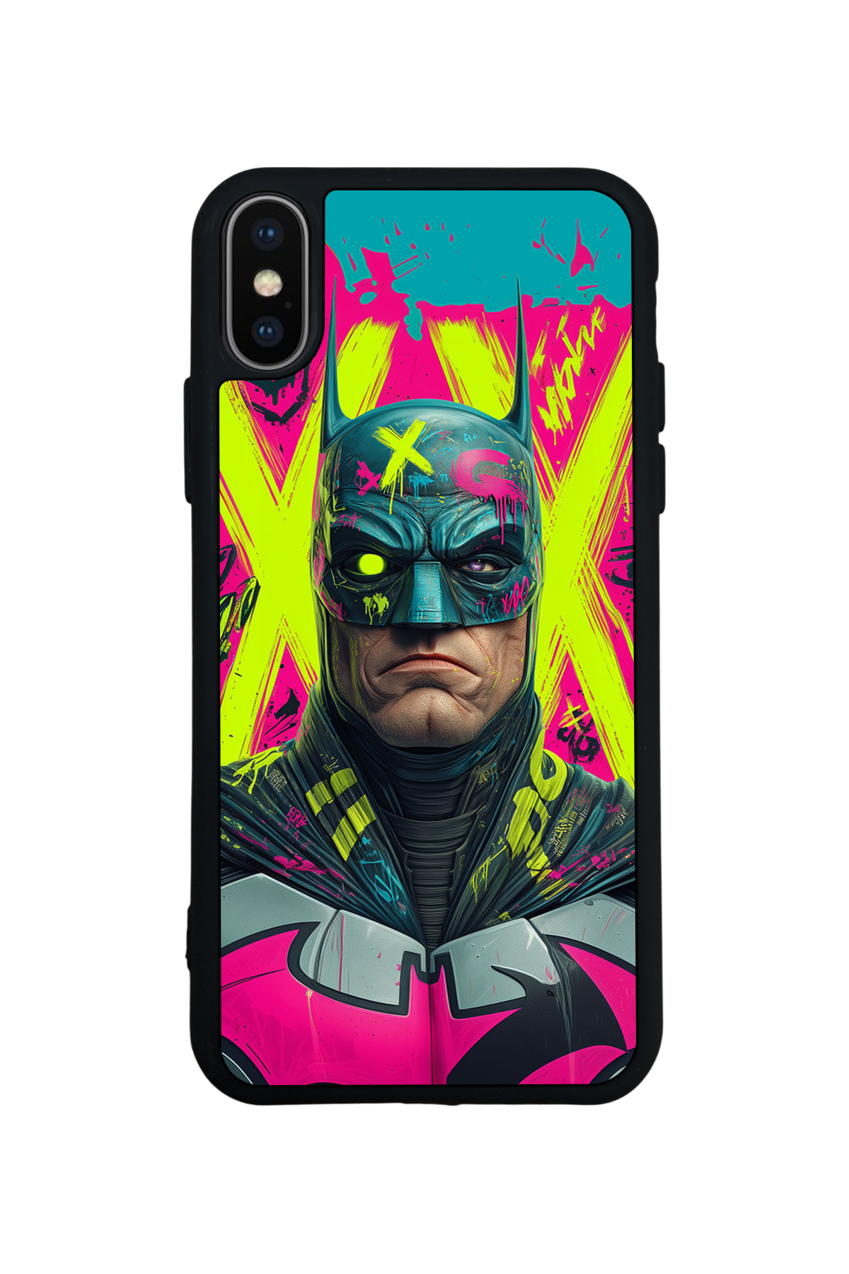 iPhone XS Max Uyumlu Batman Tasarımlı Glossy Premium Kılıf
