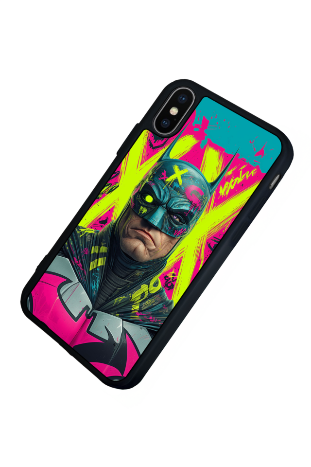 iPhone XS Max Uyumlu Batman Tasarımlı Glossy Premium Kılıf