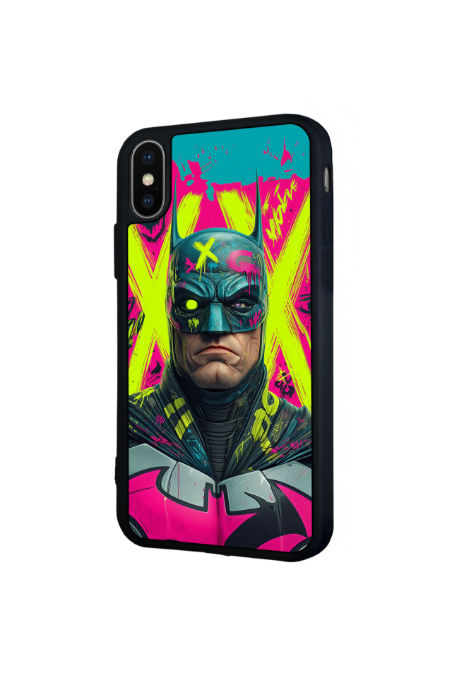iPhone XS Max Uyumlu Batman Tasarımlı Glossy Premium Kılıf
