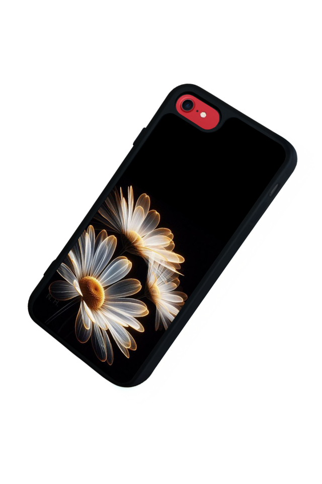 iPhone 7 Uyumlu Cicek Tasarımlı Glossy Premium Kılıf