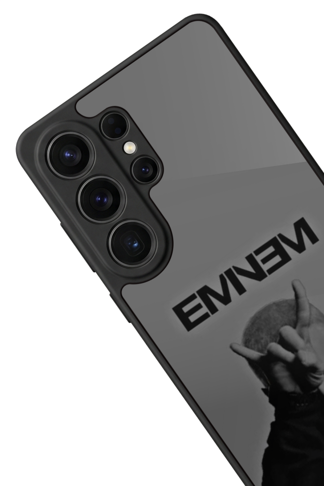 Samsung Galaxy S26 Ultra Uyumlu Eminem Tasarımlı Glossy Premium Kılıf