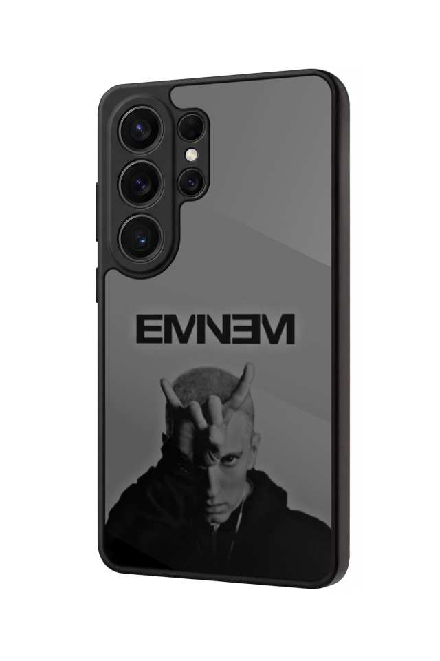 Samsung Galaxy S26 Ultra Uyumlu Eminem Tasarımlı Glossy Premium Kılıf