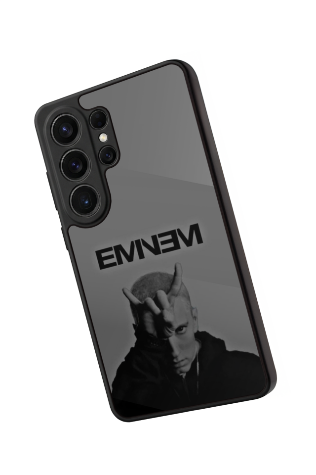 Samsung Galaxy S26 Ultra Uyumlu Eminem Tasarımlı Glossy Premium Kılıf