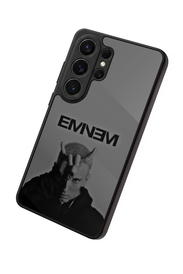 Samsung Galaxy S26 Ultra Uyumlu Eminem Tasarımlı Glossy Premium Kılıf