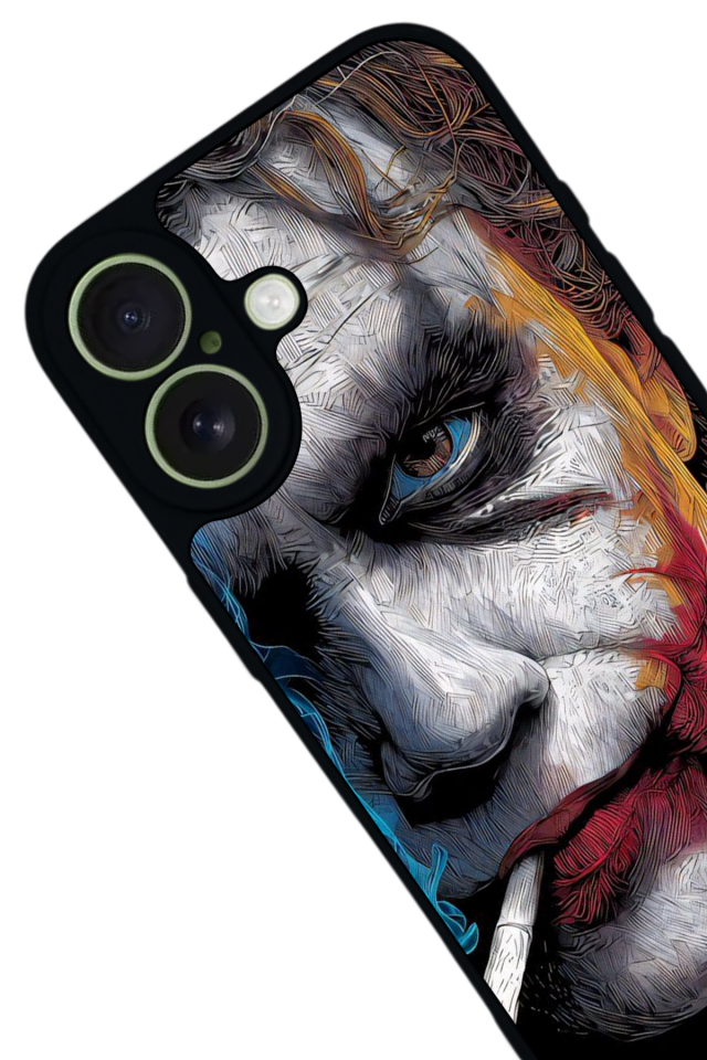 iPhone 17 Uyumlu Joker Tasarımlı Glossy Premium Kılıf