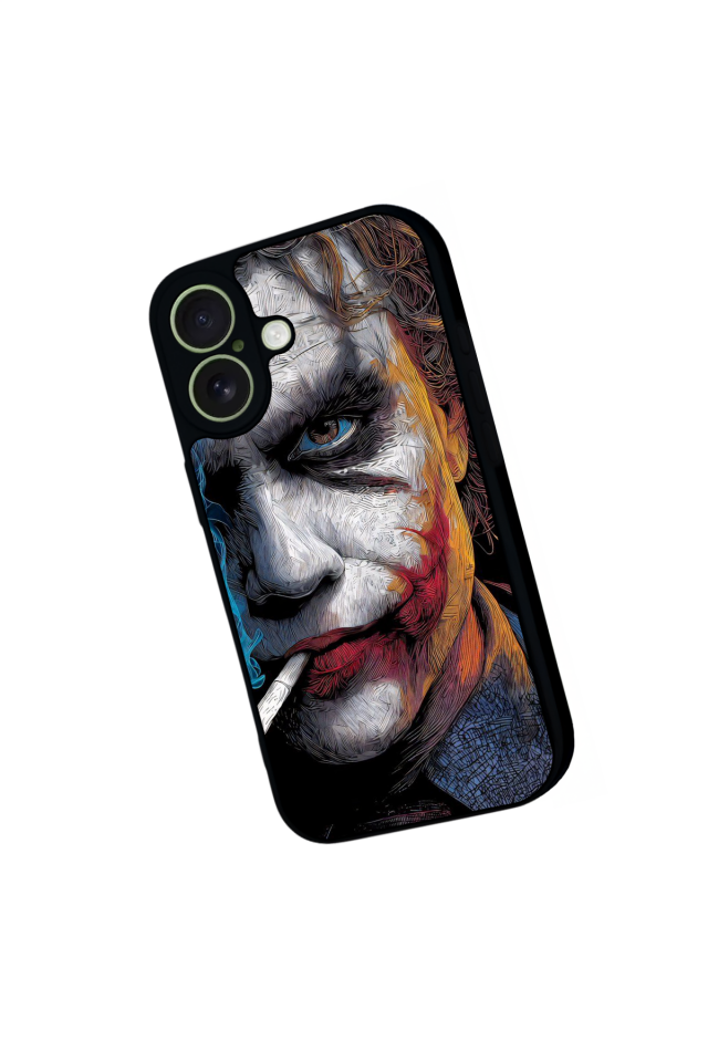 iPhone 17 Uyumlu Joker Tasarımlı Glossy Premium Kılıf