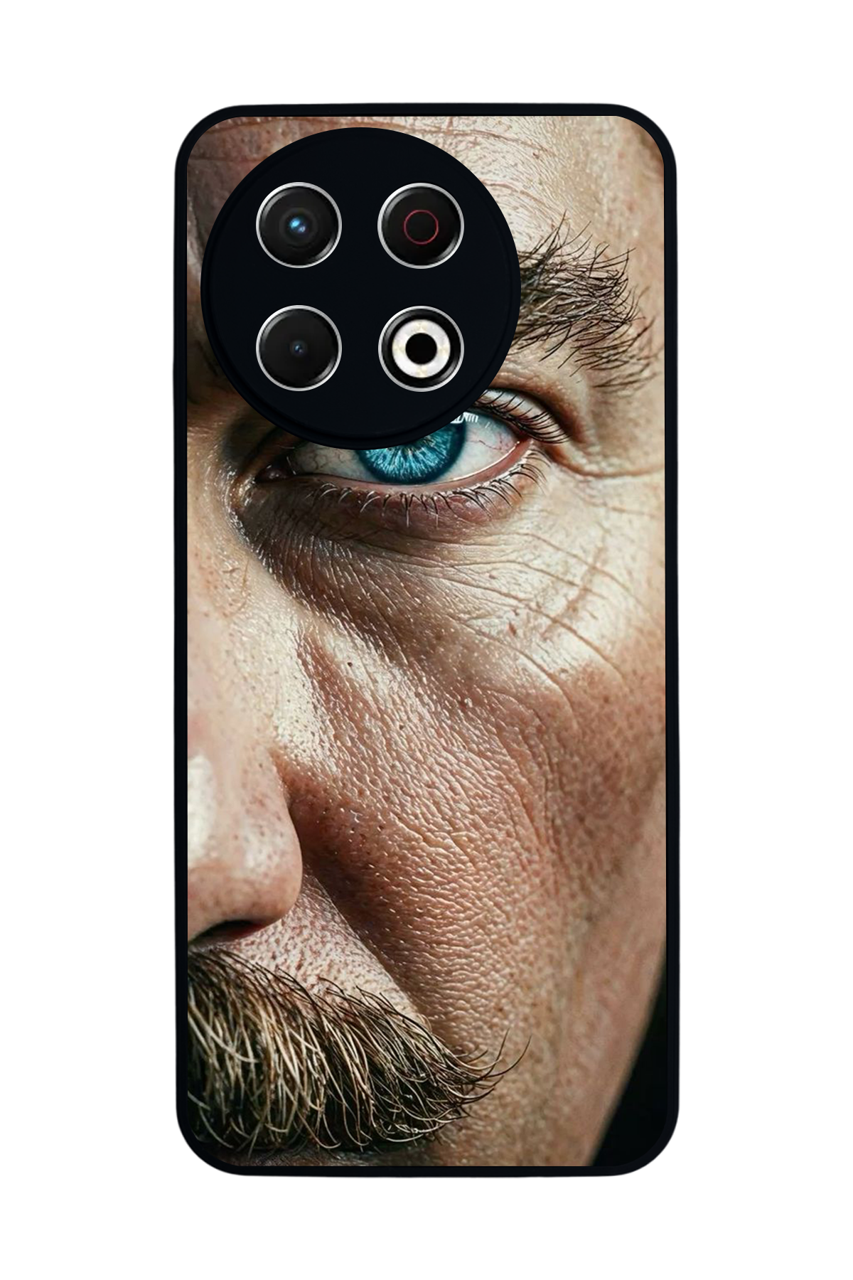 Tecno Spark 30 Pro Uyumlu Mustafa Kemal Ataturk Tasarımlı Glossy Premium Kılıf