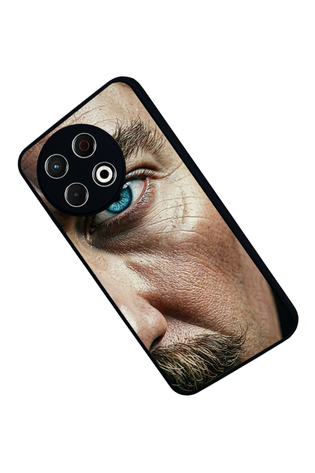 Tecno Spark 30 Pro Uyumlu Mustafa Kemal Ataturk Tasarımlı Glossy Premium Kılıf