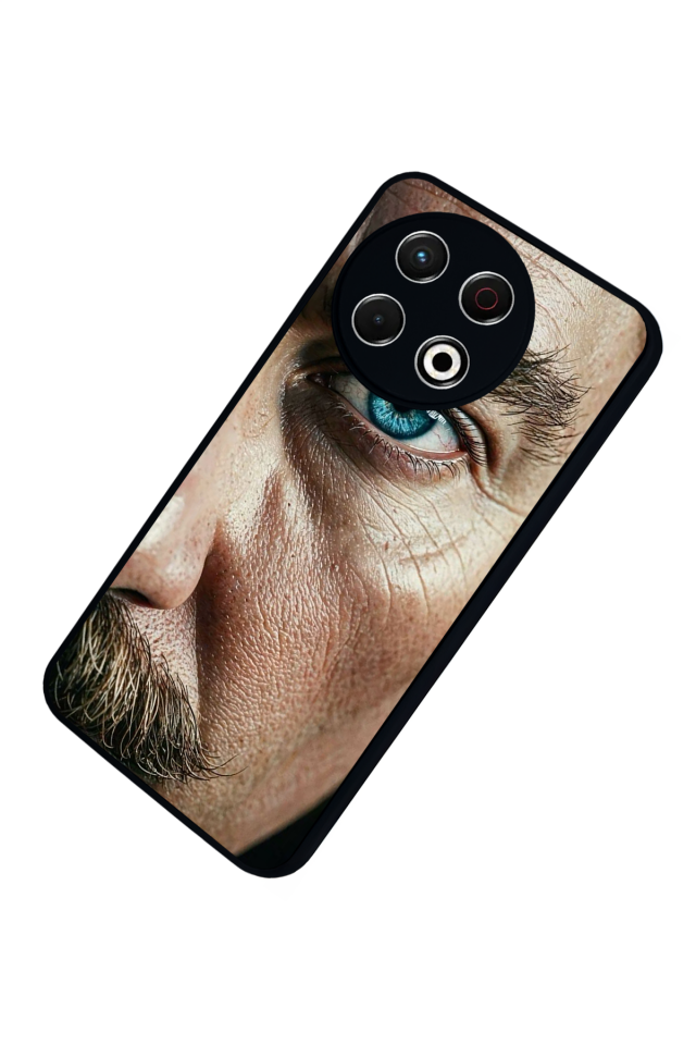 Tecno Spark 30 Pro Uyumlu Mustafa Kemal Ataturk Tasarımlı Glossy Premium Kılıf