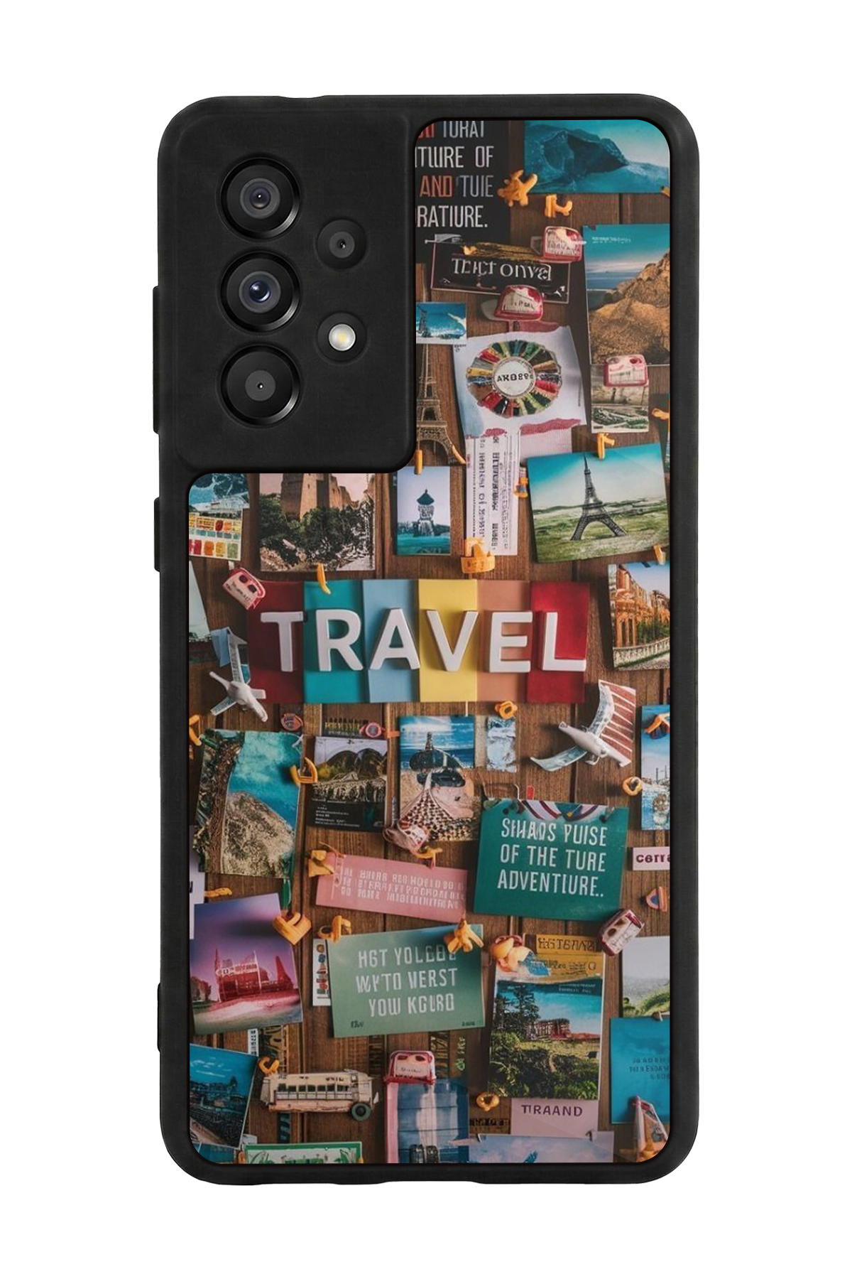 Samsung Galaxy A73 Uyumlu Poster Tasarımlı Glossy Premium Kılıf