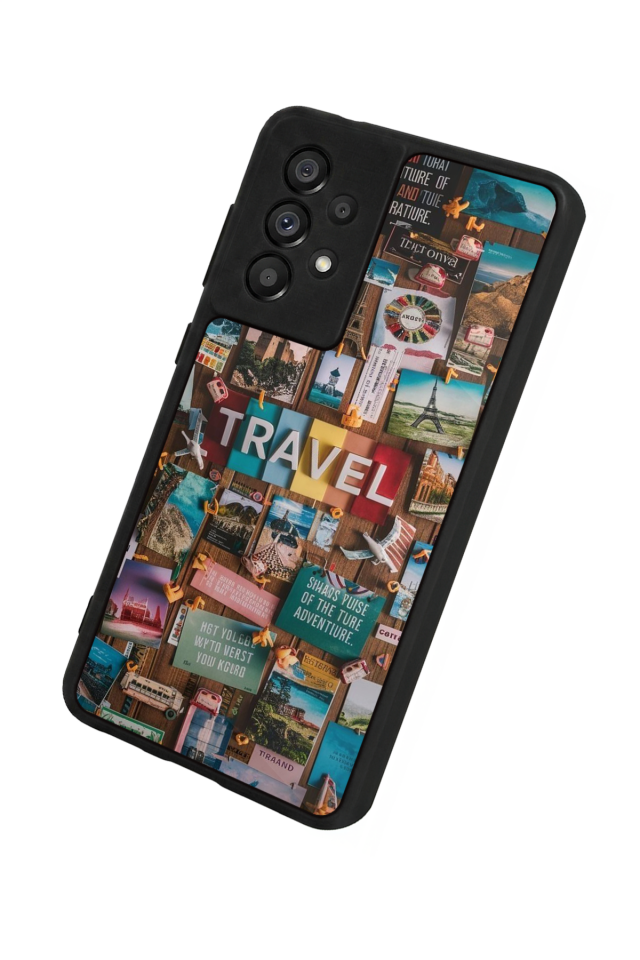 Samsung Galaxy A73 Uyumlu Poster Tasarımlı Glossy Premium Kılıf