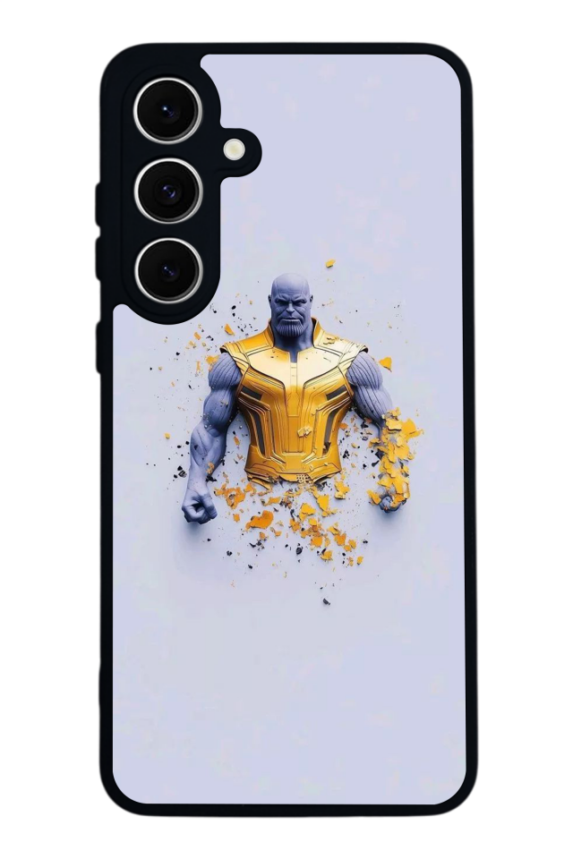 Samsung Galaxy S24 FE Uyumlu Thanos Tasarımlı Glossy Premium Kılıf