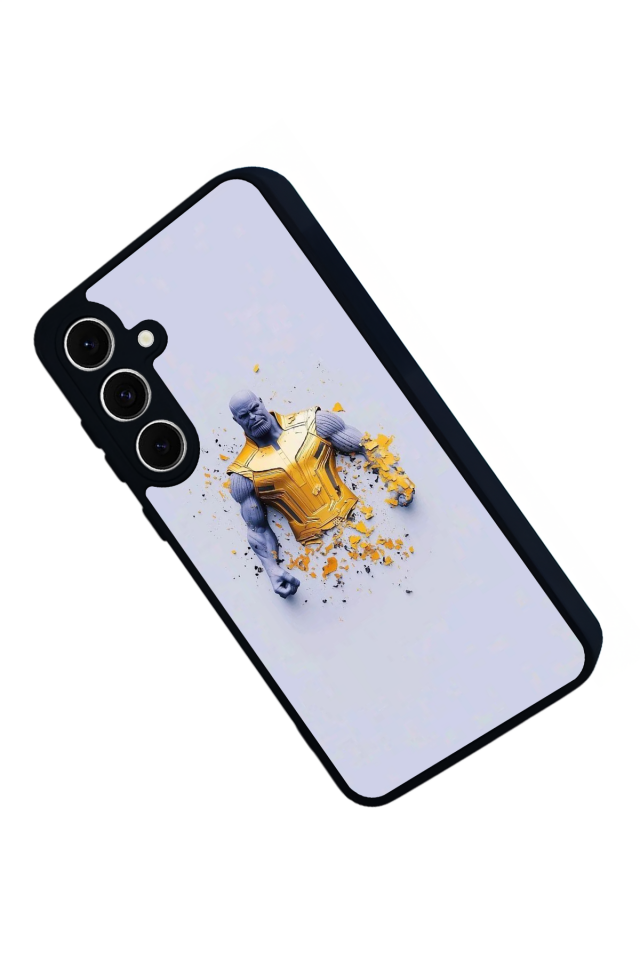 Samsung Galaxy S24 FE Uyumlu Thanos Tasarımlı Glossy Premium Kılıf