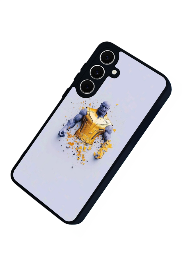 Samsung Galaxy S24 FE Uyumlu Thanos Tasarımlı Glossy Premium Kılıf