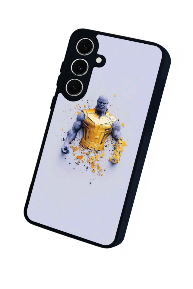 Samsung Galaxy S24 FE Uyumlu Thanos Tasarımlı Glossy Premium Kılıf