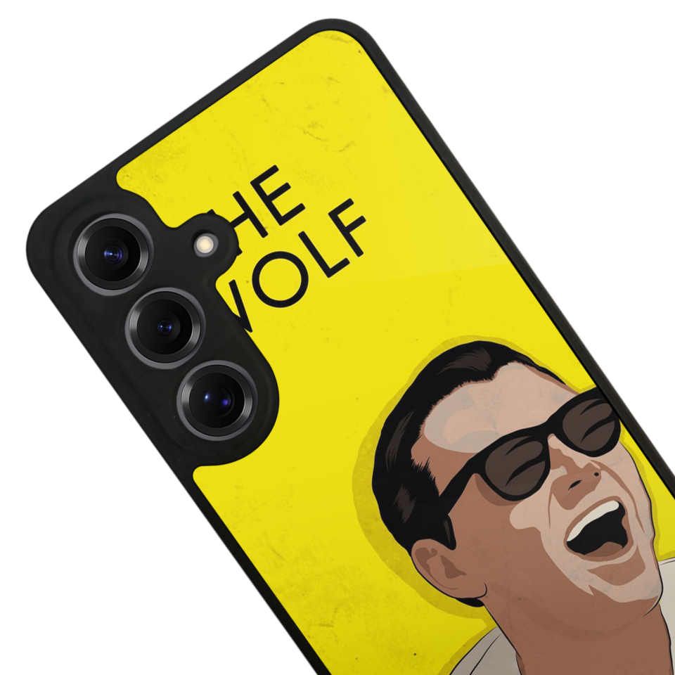 Samsung Galaxy S25 Uyumlu TheWolf Tasarımlı Glossy Premium Kılıf