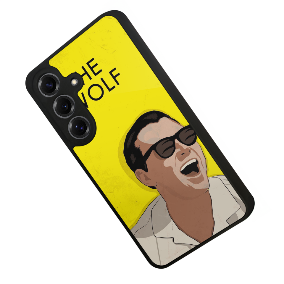 Samsung Galaxy S25 Uyumlu TheWolf Tasarımlı Glossy Premium Kılıf