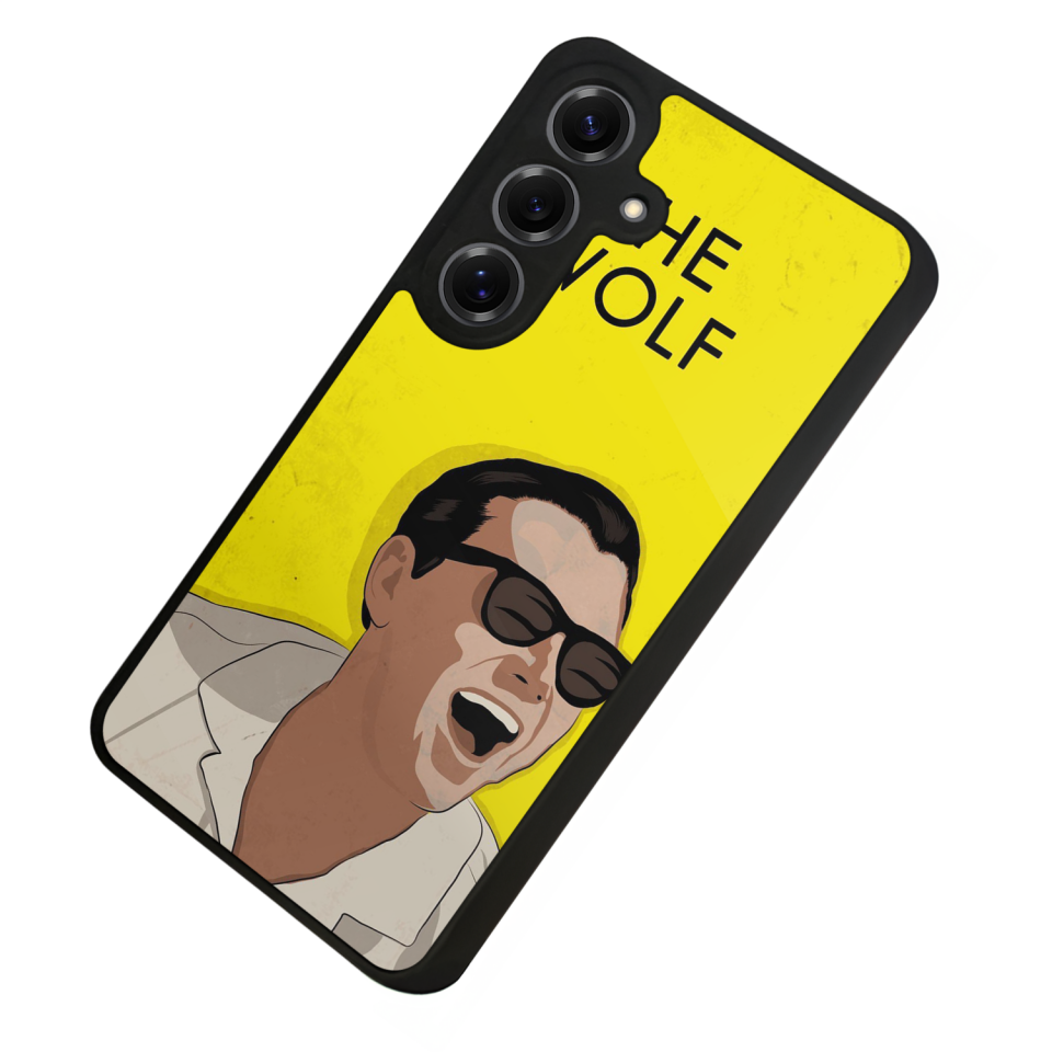 Samsung Galaxy S25 Uyumlu TheWolf Tasarımlı Glossy Premium Kılıf