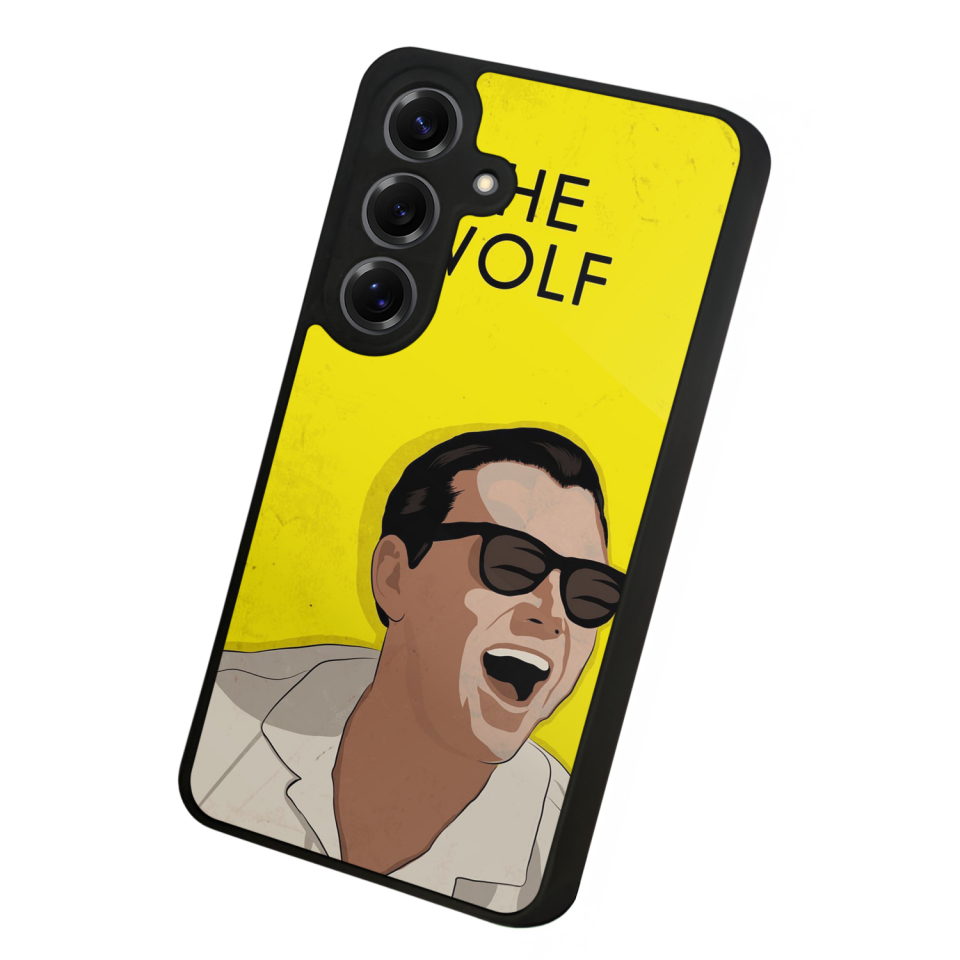 Samsung Galaxy S25 Uyumlu TheWolf Tasarımlı Glossy Premium Kılıf