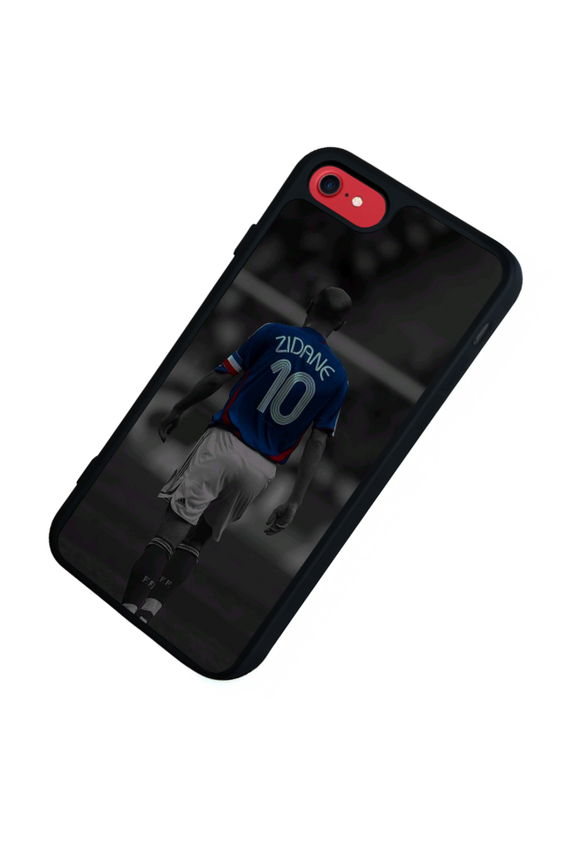 iPhone 8 Uyumlu Zidane Tasarımlı Glossy Premium Kılıf
