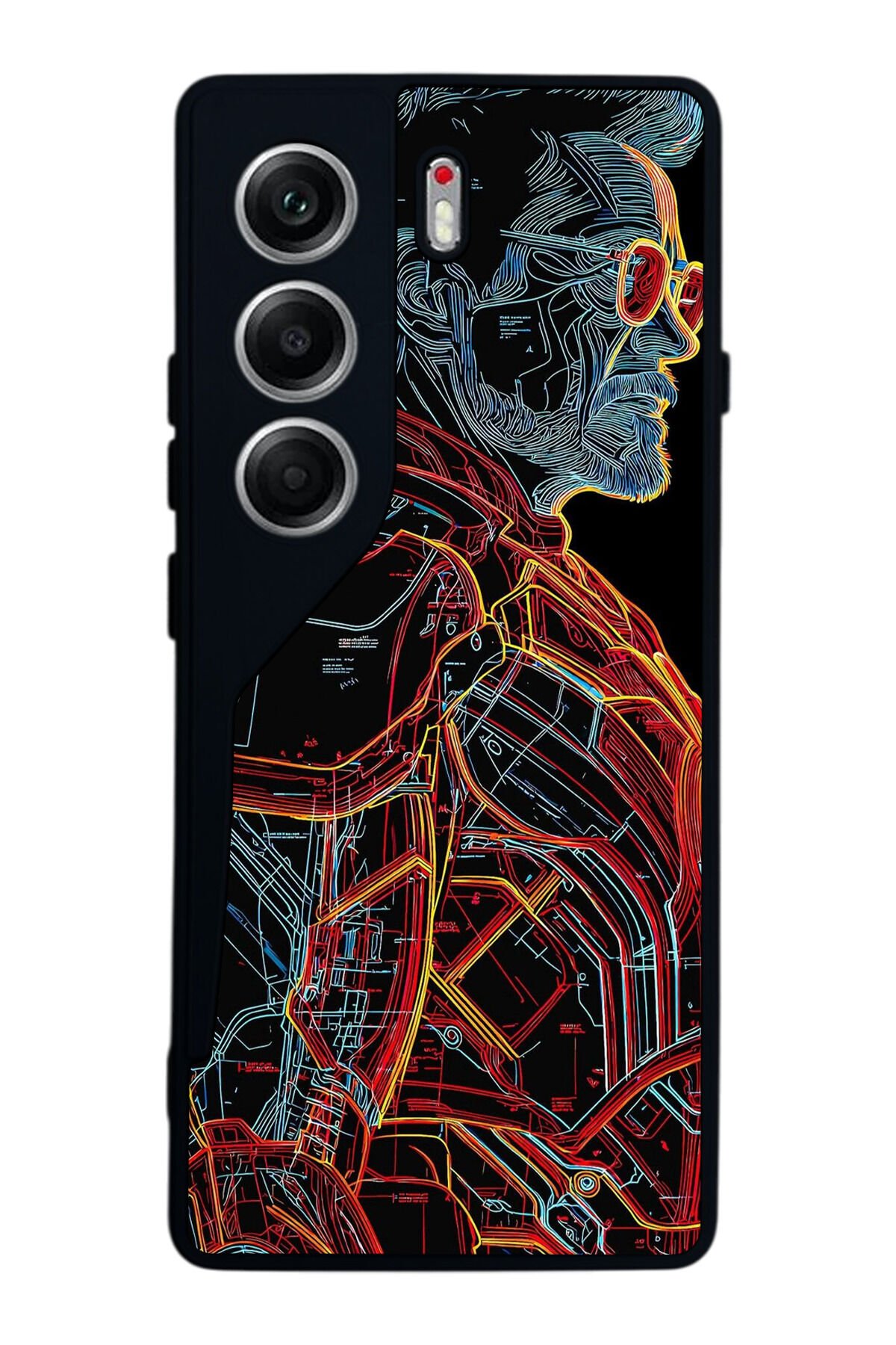 Tecno Camon 40 Uyumlu Iron Man ( Demir Adam ) Tasarımlı Glossy Premium Kılıf